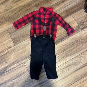 12 month plaid set